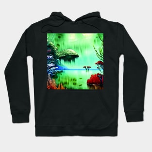 SeaScape Painting, Beautiful Nature Hoodie